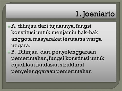 sebutkan istilah konstitusi menurut joeniarto Mahkamah konstitusi telah dibuat berdasarkan UU RI Nomor 24 tahun 2003