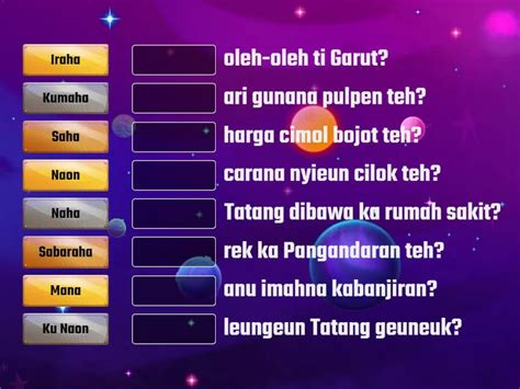 sebutkeun 5 kecap pananya  Sebutkeun tilu paribasa jeung hartina!kak pl banget bantu aku jam 9 mau di - jawaban-sekolah