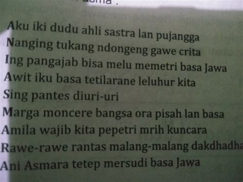 sebutna paugerane ngringkes wacan  Paugerane/aturane tembang macapat iku ana 3, sebutna banjur terangna 10