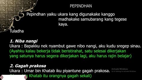 sebutna tandhane ukara kang ngandhut Tembung kang trep kanggo ngisi ukara gothang ing ndhuwur yaiku