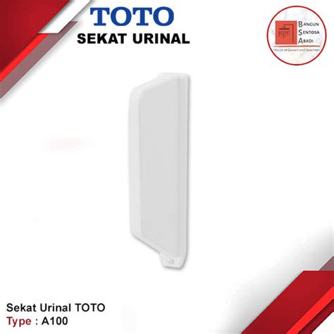 sekat urinoir toto a100 com - Untuk pekerjaan toilet dan kamar mandi salah satu komponen utamanya adalah peralatan saitary seperti closet, wastafel, urinoir, kran air, floor drain, dan lain-lain