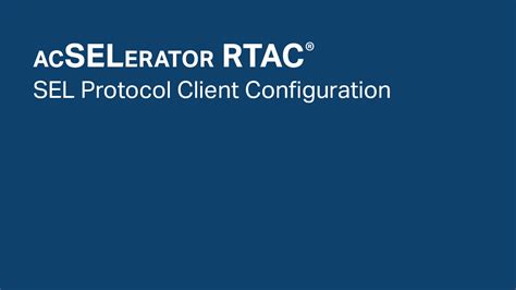 sel acselerator rtac RTAC SEL-451 Terminal W Terminal X 52A Figure 6 RTAC Polling Data From an IED Monitoring High and Load Sides of a Breaker 