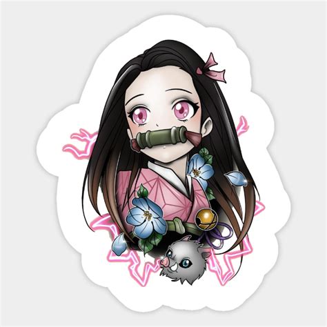 semidraws stickers nezuko 13K subscribers in the semidraws community