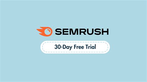 semrush trial 60 days  SEMrush Free Trial Offer - Get Unrestricted access to 60+ SEO, PPC, content, and market