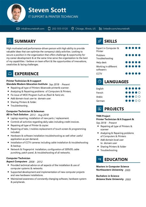 senior production technician resume examples  Spearheaded 5S drive that slashed searching time by 53%