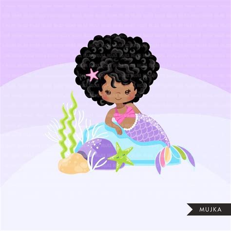 sereia afro png Que lindo, estou encantada!! Pena que minha bb não é Afro :( Voce teria esses fundos? Responder Excluir