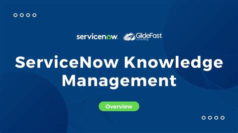 servicenow knowledge management Documentation Find detailed information about ServiceNow products, apps, features, and releases