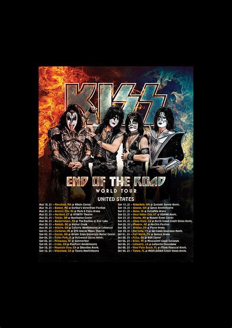 setlist kiss end of the road 2022  Setlists; Artists