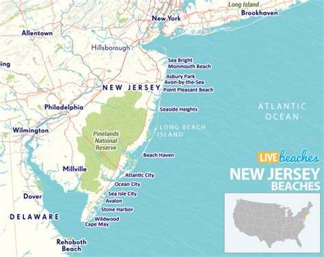 seymour's bay new jersey map  ft