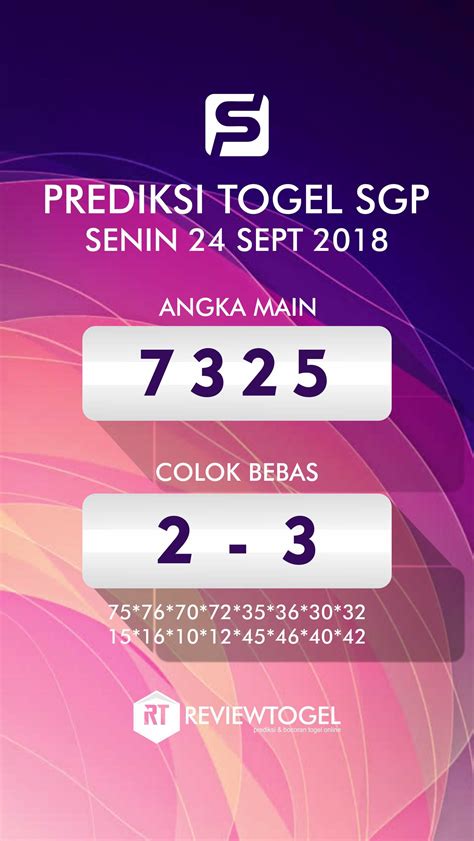 sgp pol  Prediksi Yang Kami Bagikan Juga Adalah Prediksi Yang Tentunya Sudah Di Analisa Dan Di Rangkum