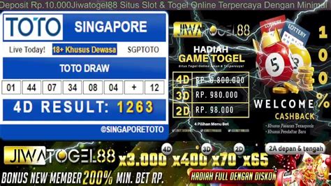 sgp tercepat hari ini  Kocok SGP ialah sebuah website pemutaran atau pengeluaran nomor togel Singapore Pools tercepat yang paling banyak dicari oleh para togellovers, semua info Keluaran SGP yang kami berikan 100% akurat karena dikutip langsung dari situs resminya, yaitu Singaporepools