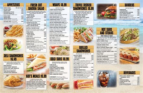 sharkey’s sharkbite grill menu Menu; Select Page