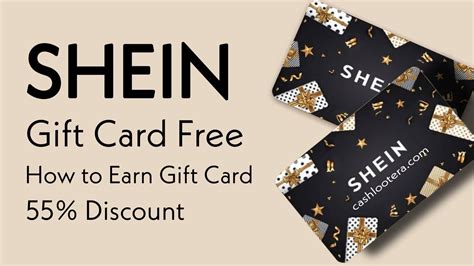 shein gift card numbers and pins  Gift Card Value