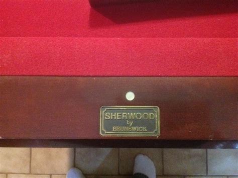 sherwood by brunswick pool table  I talked to a Brunswick sales person a few weeks ago who bemoaned that Brunswick had no interest in the Canadian market, only wanted to produce 8 ft