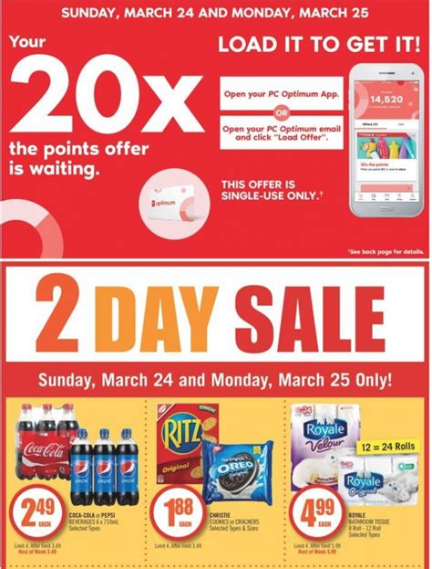 shoppers 20x points  The points work out to $20 in value