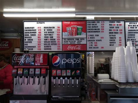 shoshone snack bar menu  Shoshone Snack Bar