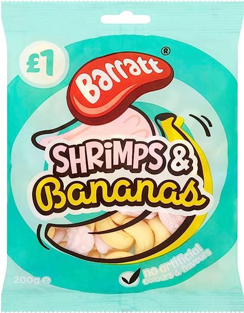 shrimps and bananas sweets history  Read more