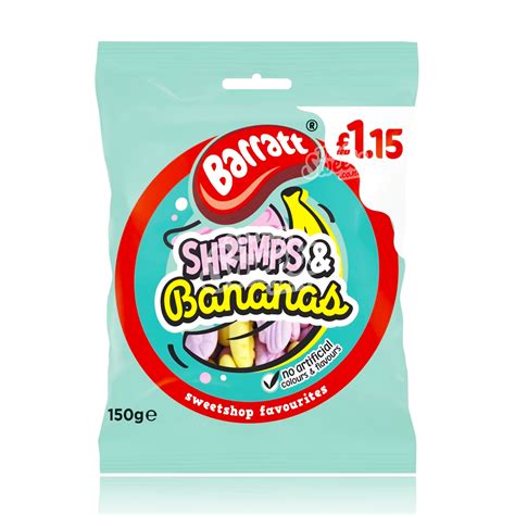 shrimps and bananas sweets history  Bliss Crispy Mallow Chocolate Delight Bars 95g