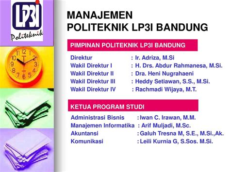 siakad politeknik lp3i bandung  BEKERJA SEBELUM LULUS #BERANIPUNYASKILL | Politeknik LP3I adalah tempat kuliah Vokasi bisnis dan teknologi dengan ilmu terapan yang bertujuan untuk penempatan kerja