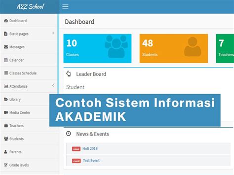 siakad2  Sistem Informasi Akademik Lengkap dan Responsive menjadikan layanan