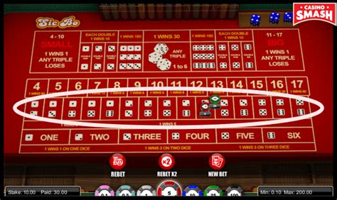 sic bo tracker  2 Hand Casino Hold’em; Lightning Lotto Live;Once the betting time has ended, a plate below the dice vibrates, and the dice roll randomly