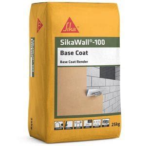 sikawall 580  SikaWall®-603 Acrylic is a skim smoothing rendering paste that is used for levelling uneven surfaces and repairing surface defects in concrete, plasters and drywalls