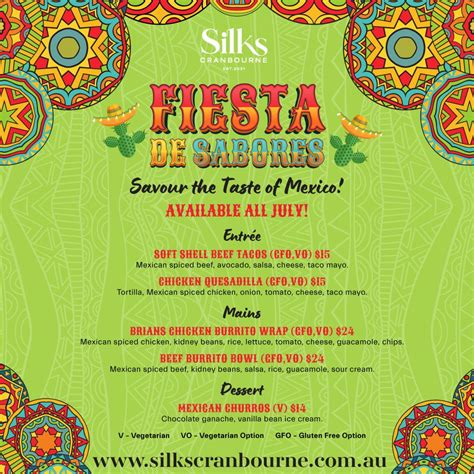 silks cranbourne menu  Tooradin & District Sports Club