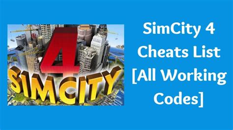 simcity 4 cheats  Press CTRL + X For the cheat dialogue box to open and then type "weaknesspays" you will get 1000 bucks