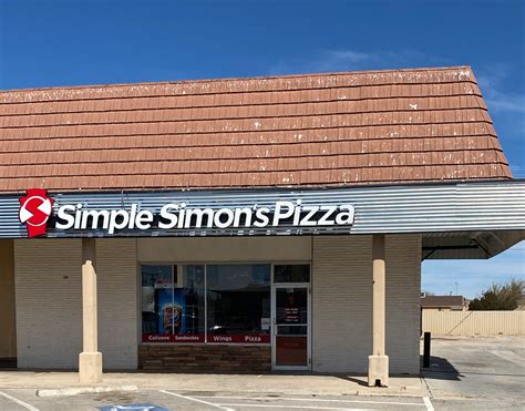 simple simon's pizza portales menu  Reported as permanently closed