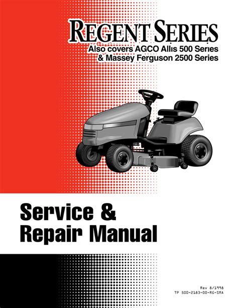 simplicity regent manual  14hp hydro tractor 38” mower decks (34 pages) Lawn Mower