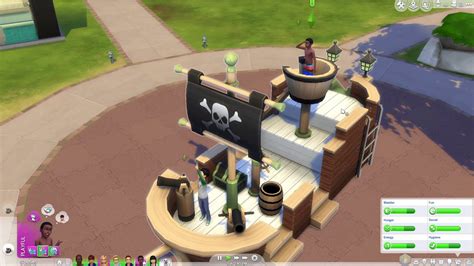 sims 4 play on a jungle gym while playful  Ah, the trampoline