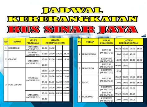 sinar jaya bus  Harga Tiket Bus Palembang Jakarta Terbaru 2023