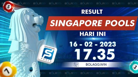 singapore pools hari ini 2023  