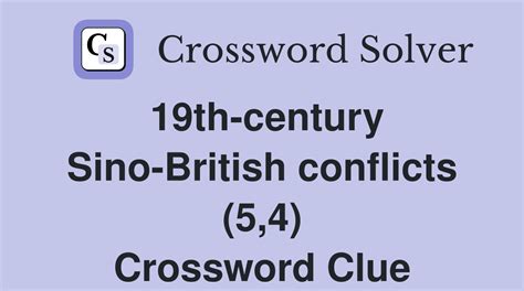 sino british conflicts over drugs crossword clue The Crossword Solver found 56 answers to "Drug (4)", 4 letters crossword clue