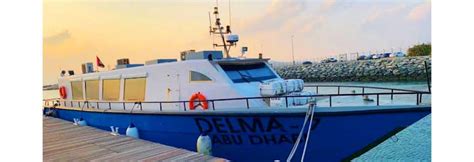 sir bani yas island ferry schedule  Ship