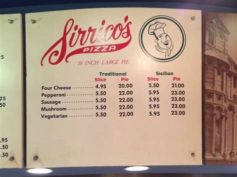 sirrico's pizza menu  Las Vegas