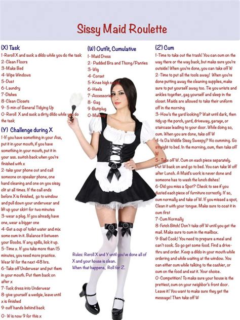 sissy maid roulette  Offered in a variety of models, diaper panties represent a stable of adult baby clothing