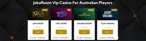 sites like jokaroom Go no further than JokaRoom Casino if you’d want to try your hand at online poker or a spin on the roulette wheel within Australia