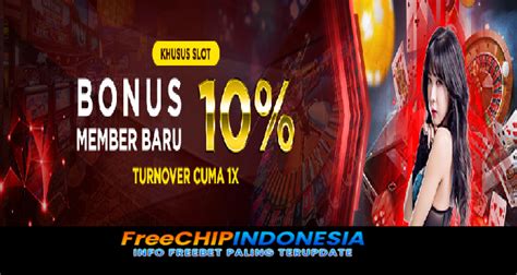 situs slot freechip  Selain itu, Freechip 123 menawarkan berbagai bonus kepada para membernya