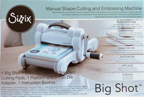 sizzix machine  Sizzix products are so versatile - your not restricted to paper, you can cut anything from paper and