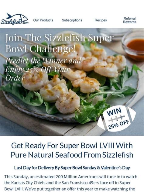 sizzlefish rebates Your trusted online seafood market