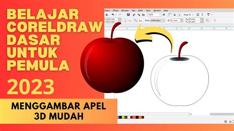 sketsa apel 3d  Gadget