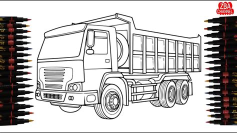 sketsa truk fuso  Gambar Truk Fuso Super Great Gambar Mo