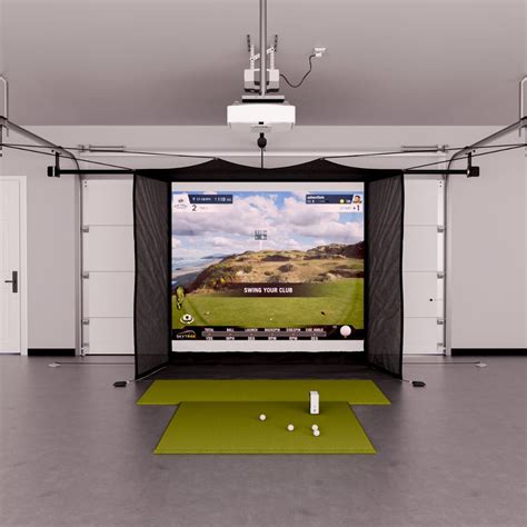 skytrak golf simulator flex space package  Ensure you have confidence in making full swings without hesitation in the chosen area