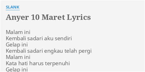 slank anyer 10 maret lyrics  5