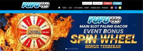 slot fufu4d Dapatkan Info Live Slot RTP setiap hari yang Super Gacor Depo Bank, E-wallet dan Pulsa 24jam BONUS DP PERTAMA 10% & HARIAN 5%