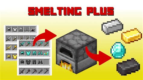 smelting armor minecraft To upgrade your diamond items, you’ll need a smithing table