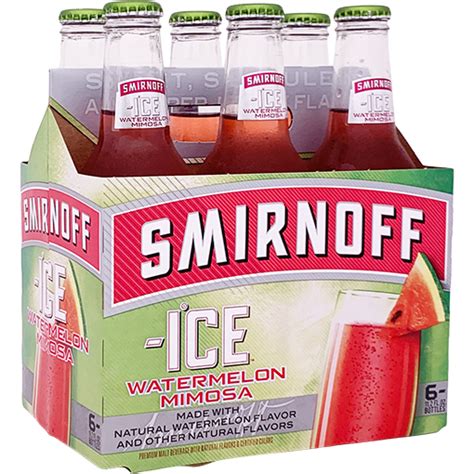 smirnoff watermelon mimosa calories Smirnoff Ice Watermelon Mimosa is a spin on the brunch classic