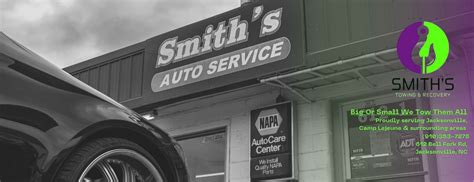 smiths auto service and muffler shop jacksonville nc 37 miles;