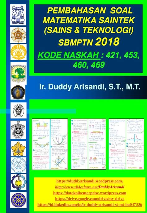 soal dan pembahasan sbmptn saintek 2018 Kali ini, Quipper Blog akan membahas latihan soal SBMPTN Matematika IPA TKD SAINTEK 2018